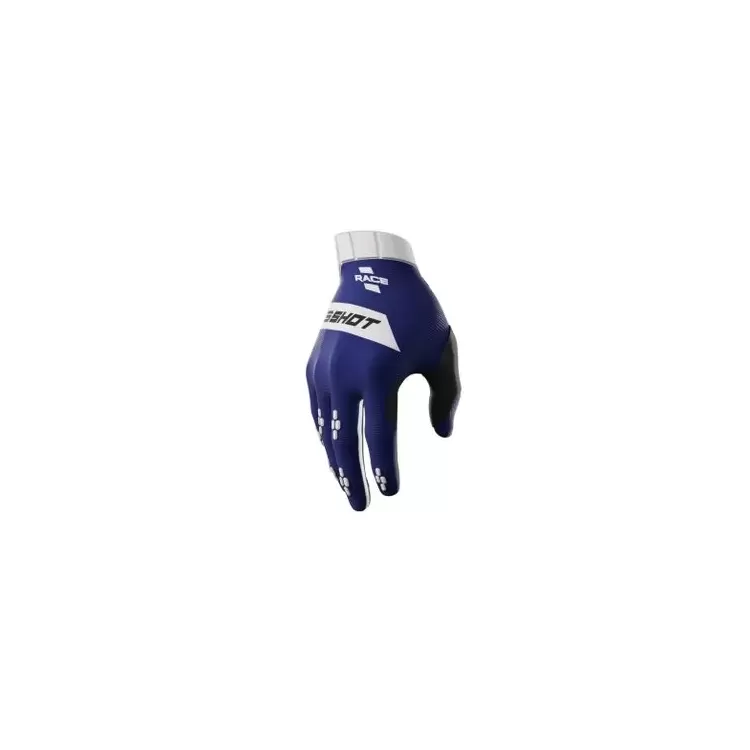 Gants SHOT RACE KID Blue (taille: 6-7)