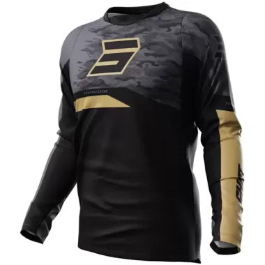 Maillot SHOT DEVO  Army gold L