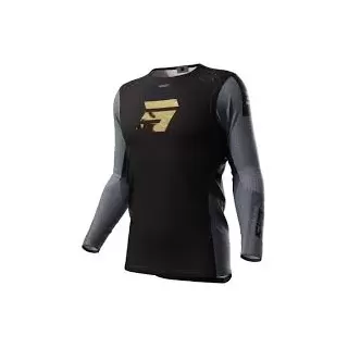 Maillot SHOT AEROLITE HONOR Black Gold (L)