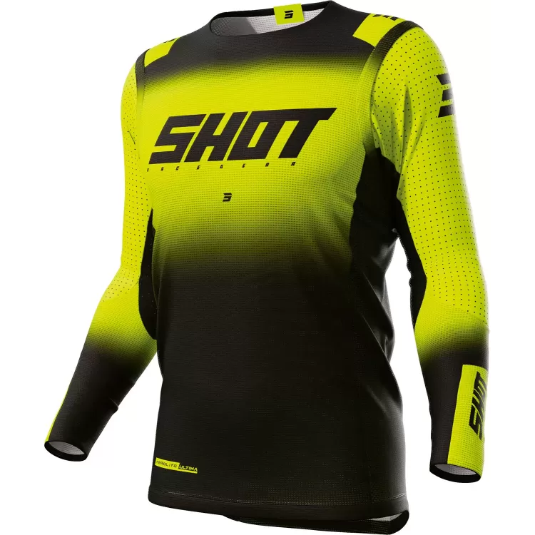 Maillot SHOT ULTIMA Neon Yellow (L)